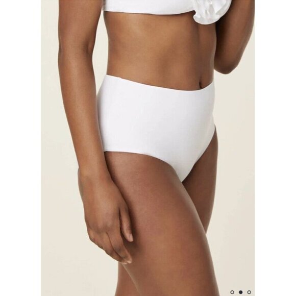 ANDIE High Waisted Bikini Bottom Women's Size XXL Grey NWTS New AB301 2XL G - Picture 7 of 9